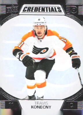 2022-23 UD Credentials Hockey Travis Konecny #61 - Image 1 of 2