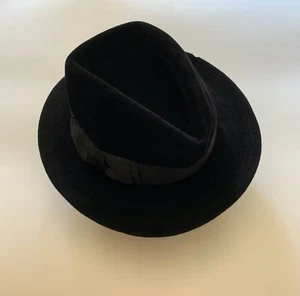 Couture Filzhut Schwarz - Bild 1 von 2