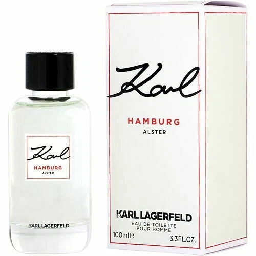Karl Lagerfeld Hamburg Alster Por Karl Lagerfeld Edt Spray 3.3 OZ Nuevo en Caja Foto 1 de 1