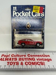 Vintage TOMY Pocket Cars #172-33 Toyota Celica GT Red New Sealed - Picture 1 of 5