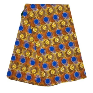 Afrikanischer bedruckter Baumwollstoff 44" Breite Meterware - Bild 1 von 1