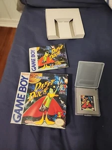 Daffy Duck Nintendo Game Boy Complete CIB Early Print Old Sunsoft TM Logo Rare  - Picture 1 of 24