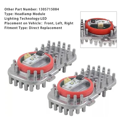 2Pcs Headlight LED Light Insert Diode Module Für BMW 428i 435i 2014-2016, - Bild 1 von 4