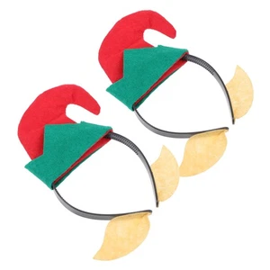 2 Pcs Clown Hat Headband Kids' Party Headwear Festival Headdress Prop Festive - Picture 1 of 12