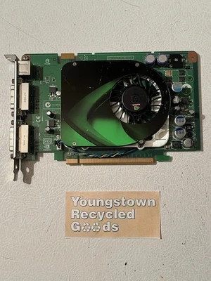 DELL NVIDIA GEFORCE 8600 GT 256MB GRAPHICS CARD PCIe 1.0 x 16 DDR3 2xDVI S-VID - Image 1 of 4