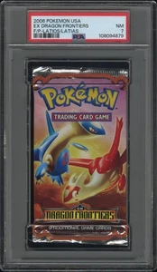 Pokemon 2006 EX Dragon Frontiers Foil Pack Booster Latios/Latias PSA 7 - NM - Picture 1 of 2