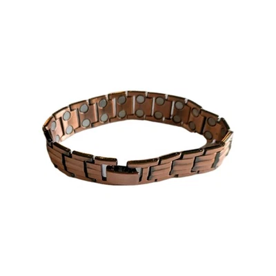 Men's 7.5 Inch Copper Finish Bracelet Stainless Steel - Image 1 of 4
