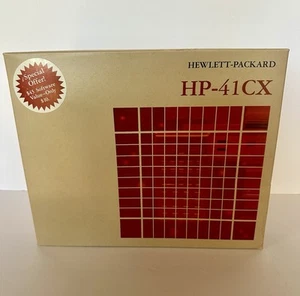 Nueva calculadora vintage Hewlett Packard HP41 CX - Imagen 1 de 23
