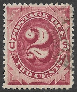 United States #J23 2c. Postage Due Used Extra Fine - Picture 1 of 2