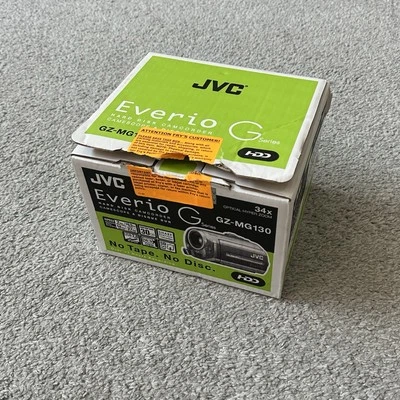 NEW NIB New In Box NOS JVC Everio GZ-MG130U HDD 30GB Camcorder - Image 1 of 4
