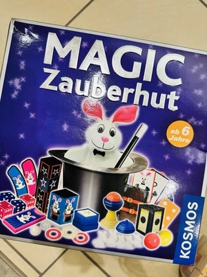 Kosmos Magic Zauberhut, Lerne einfach Zaubertricks und Illusionen, Zauberkasten - Bild 1 von 2