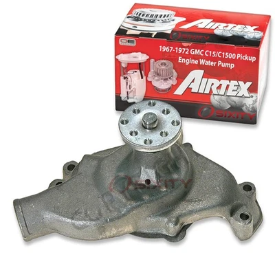 Airtex Engine Water Pump for 1967-1972 GMC C15 C1500 Pickup 4.6L 5.0L 5.3L bt - Image 1 of 4