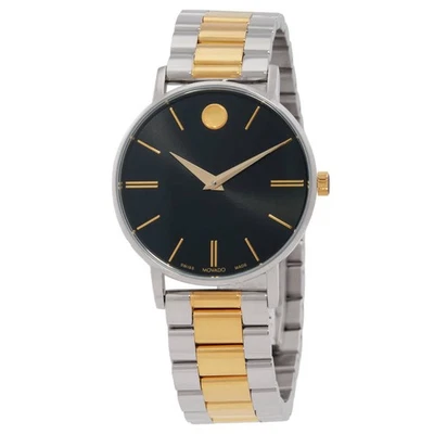 Reloj para mujer Movado Classic Museum cuarzo esfera negra 608038 Foto 1 de 3