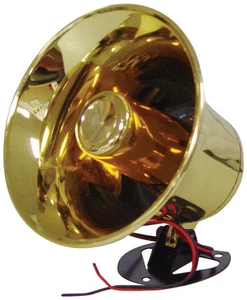 XXX Audio 5-1/4" PA Speaker Style Horn with Brass Color - Picture 1 of 1