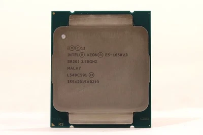 Processore Intel Xeon E5-1650 V3 3,50 GHz 6-Core 15 MB LGA 2011-3 P/N: SR20J testato - Immagine 1 di 2