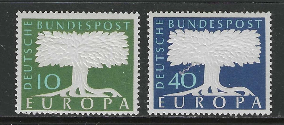 Germany 1957  complete EUROPA set mint* - Image 1 of 1
