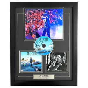 Ice Cube Autographed "Man Down" CD Album Framed JSA COA Signed NWA - Picture 1 of 8