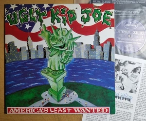 EX+ / UGLY KID JOE - America's Least Wanted [ 1993 Korea 1st LP Vinyl ] w/Insert - Imagen 1 de 5