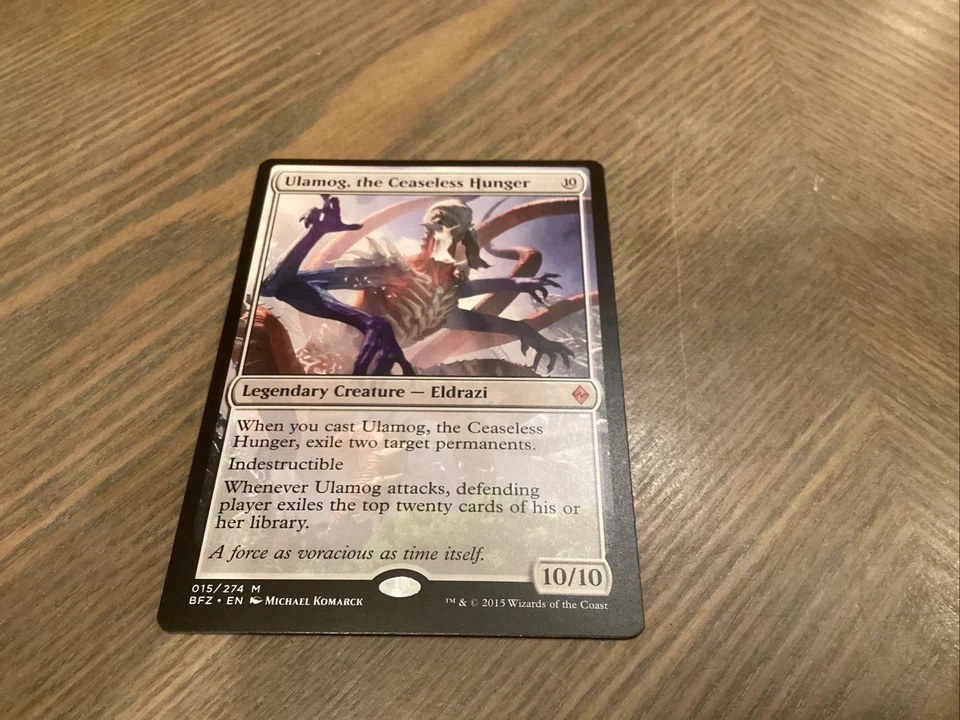 Ulamog, the Ceaseless Hunger Battle for Zendikar Regular NM - Image 1 of 2