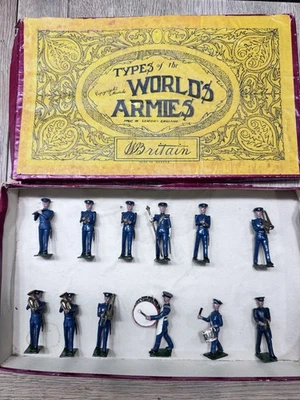 Gran Bretaña: Juego en caja muy raro 1527 - Royal Airforce Band.  Preguerra c1940. Foto 1 de 4