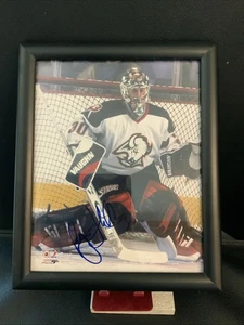 Ryan Miller Buffalo Sabers Autographed Framed Photo NHL #1000 - Picture 1 of 3