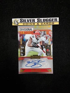 2024 Zak Zinter Panini Contenders Divisional Ticket Auto /99 #231 RC Browns - Picture 1 of 2