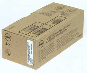 NEW SEALED Dell XKP2P 1250 1350 1355 C1760 1755 C1760 BLACK Toner 700 pg - Picture 1 of 3
