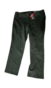 Avenue Women's Gray Pants Stretch Ponte Straight Leg Size 22/24 New with Tags - Picture 1 of 3