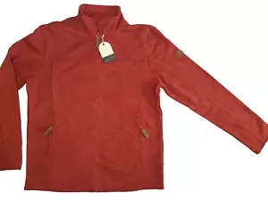BAUMFUCHS Herren Strickjacke Fleecejacke rot Gr. XL NEU - Bild 1 von 10