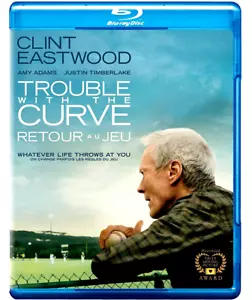 Trouble With The Curve Blu-Ray Disc Movie Clint Eastwood Amy Adams PG-13 - Picture 1 of 5