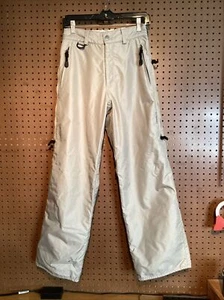 PANTALÓN SNOWBOARD MUJER DESCENCENTE Esquí Talla 8 (27x29) Pantalones Gris Metálico Tostado #27 - Imagen 1 de 11
