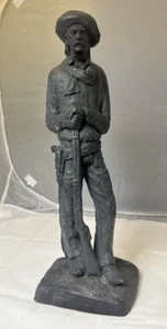 VTG Cowboy Sculpture Michael Garman 1965 (retired) 17 inch Great Condition RARE - Picture 1 of 8