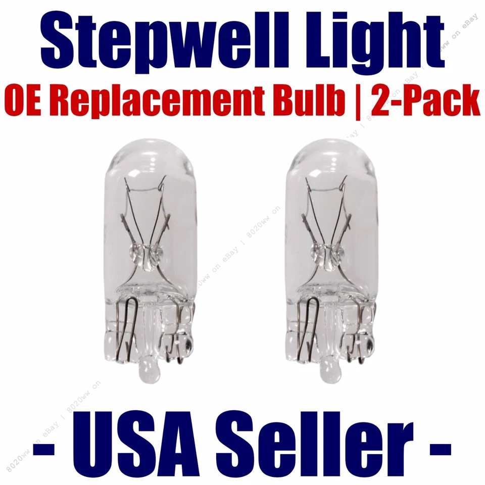 Stepwell Bulb 2pk OE Replacement Fits - Listed Pontiac Vehicles - 161 - Image 1 of 1