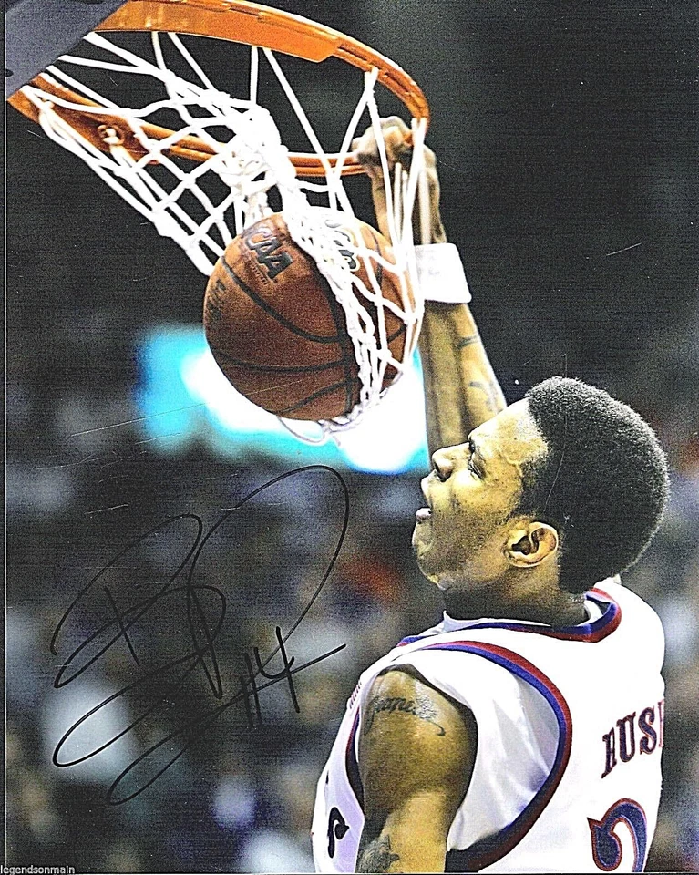 Foto autografiada firmada por Brandon Rush Golden State Warriors 8X10 certificado de autenticidad LOM PH3805 Foto 1 de 1
