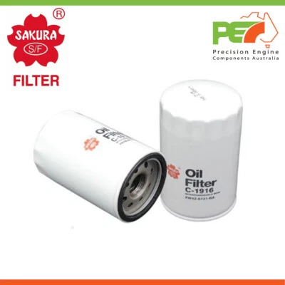 Nuevo * SAKURA * Filtro de aceite para JAGUAR XJ8 3,2 L X300 1997-2003 Foto 1 de 4