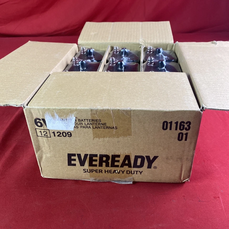 EVEREADY 1209 6V Super Heavy Duty Lantern Battery with 11000 mAh