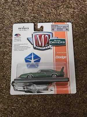 M2 Machines Auto Drivers CHRYSLER 1969 Dodge Charger Daytona HEMI  - Image 1 of 3