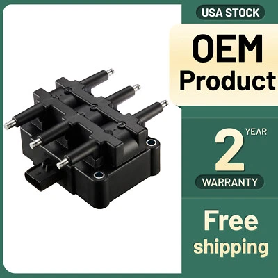 Set of 1 Ignition Coil Pack UF412 For 2001-2003 Chrysler Voyager 3.3L V6 - Image 1 of 4