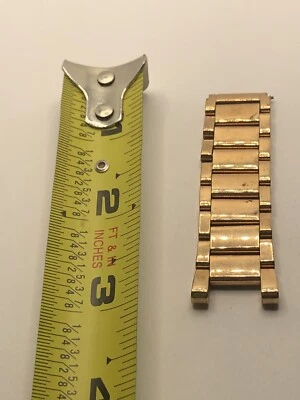 Piezas de reloj Michael Kors correa parcial eslabones sin cierre oro rosa 18 mm PJ425 Foto 1 de 4