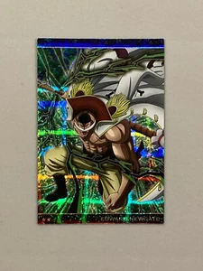 Tarjeta de oblea japonesa Edward Newgate Whitebeard - No.10-20 - One Piece Itajaga - Imagen 1 de 2