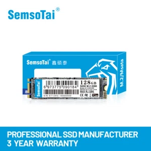 semsot 128GB SSD M.2 2280 Read Speed Up to 550MB/s Internal Solid State Drive - Picture 1 of 12