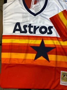 Nolan Ryan Houston Astro’s Embroidered Replica Jersey Size Xl USA Seller - Picture 1 of 5