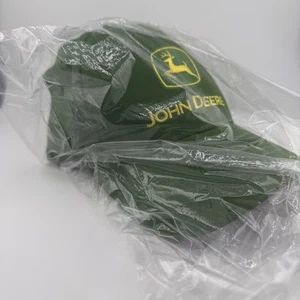 LP14418 John Deere lizenzierte grüne Nichts läuft wie ein Deere gewaschene Kappe/Mütze neu mit Etikett - Bild 1 von 3