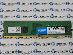 CRUCIAL 8 GB DDR4 DESKTOP RAM PC4-2400 2Rx8 CT8G4DFD824A.C16FHP, SKU 18885 - Picture 1 of 1