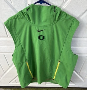 Nike Shield Oregon Ducks Vest Team Issued XL Player Jacket Football FANTASTIC - Picture 1 of 5