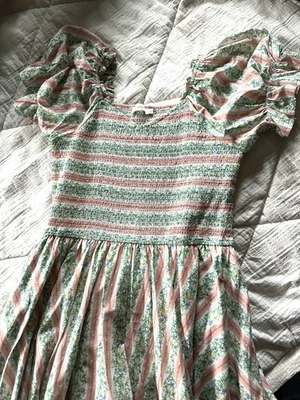 Ivy city Teagan Floral Striped Maxi Dress Women - Image 1 of 4