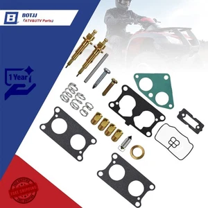 For Kawasaki Mule Gas Carb w/ Intake Manifold Gasket Carburetor Rebuild Kit - Picture 1 of 7