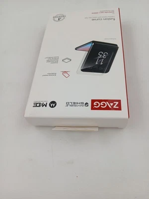 ZAGG Fusion Curve Screen Protector for Motorola Razr 2023 Case Friendly New - Image 1 of 4