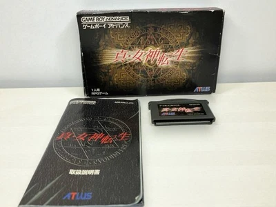 Atlus Shin Megami Tensei Game Boy Advance GBA RPG 2003 with Box & Manual USED - Image 1 of 4