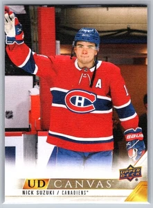 2022 Upper Deck Nick Suzuki UD Canvas #C44 Montreal Canadiens - Bild 1 von 2